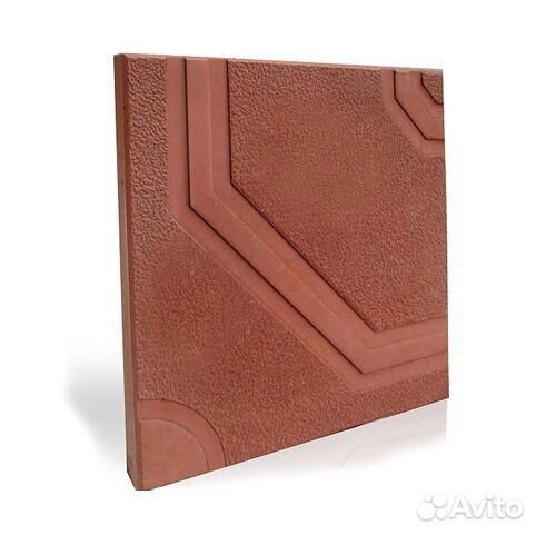 Тротуарная плитка 400х400х50мм Гладкая