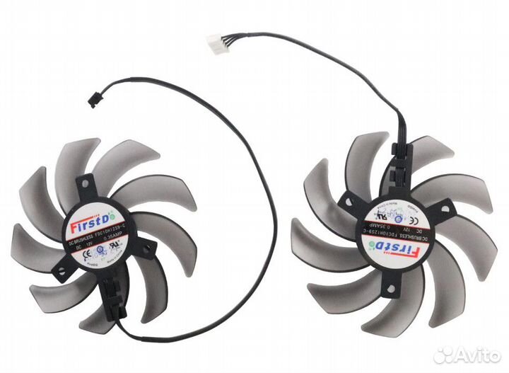 Вентилятор для видеокарт Palit GTX 1660 и RTX 2060