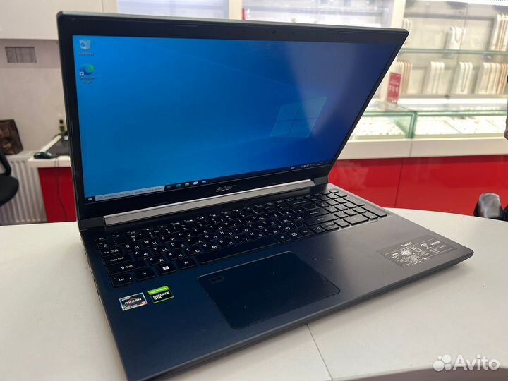 Ноутбук, Acer Aspire 7 A715-42G-R6VJ
