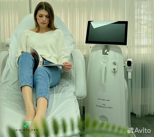 Диодный лазер для эпиляции люминес Max Plus 2000