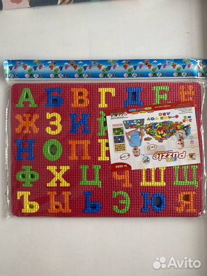 Магнитные буквы и цифры