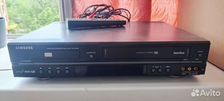 Видеомагнитофон Samsung +DVD