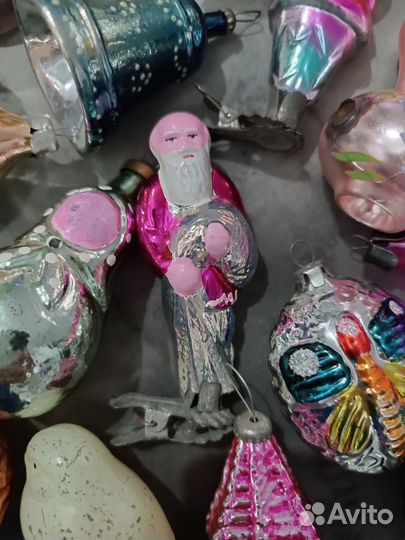 Елочные игрушки СССР и ГДР под реставрацию
