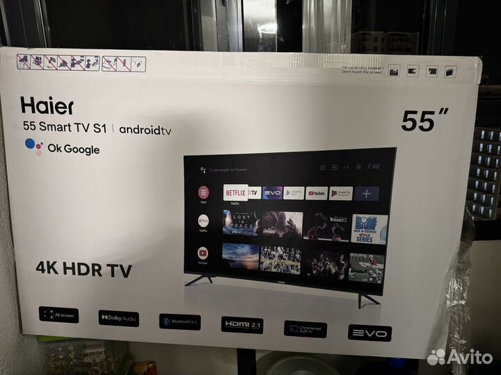 Телевизор Haier 55 SMART TV S1