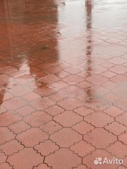 Тротуарная плитка бу