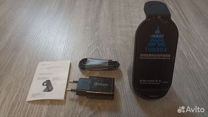 Настольная беспроводная зарядная станция tower 3в1