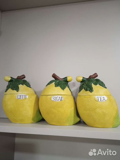 Набор банок для сыпучих продуктов