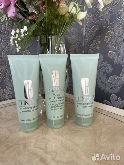 Clinique скрабы