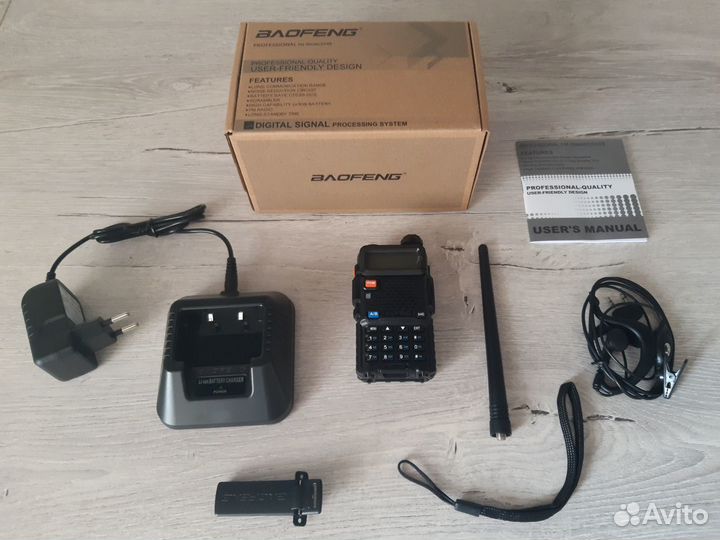 Рация Baofeng UV-82 / UV-5R (5 ватт)