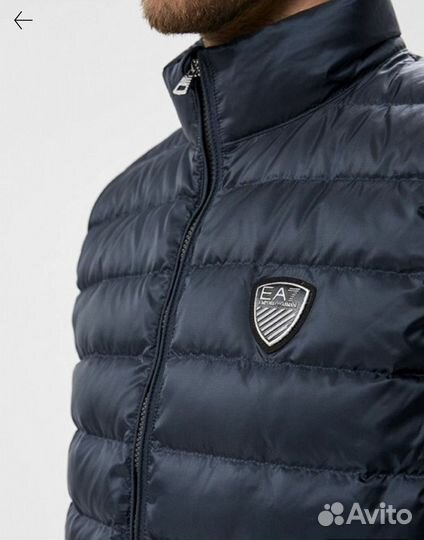 Жилет пуховой Emporio Armani EA7