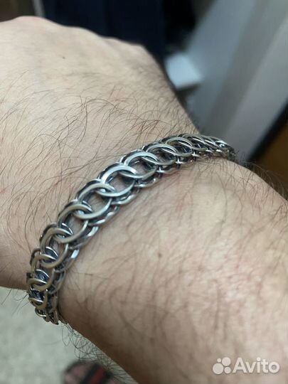 Серебряный браслет