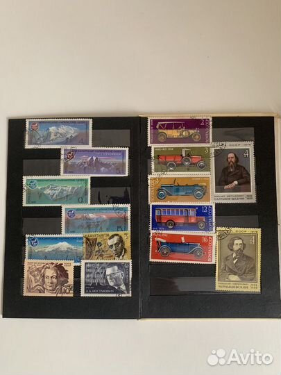 Коллекция старинных почтовых марок