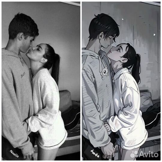 Аниме арт по вашей фотографии