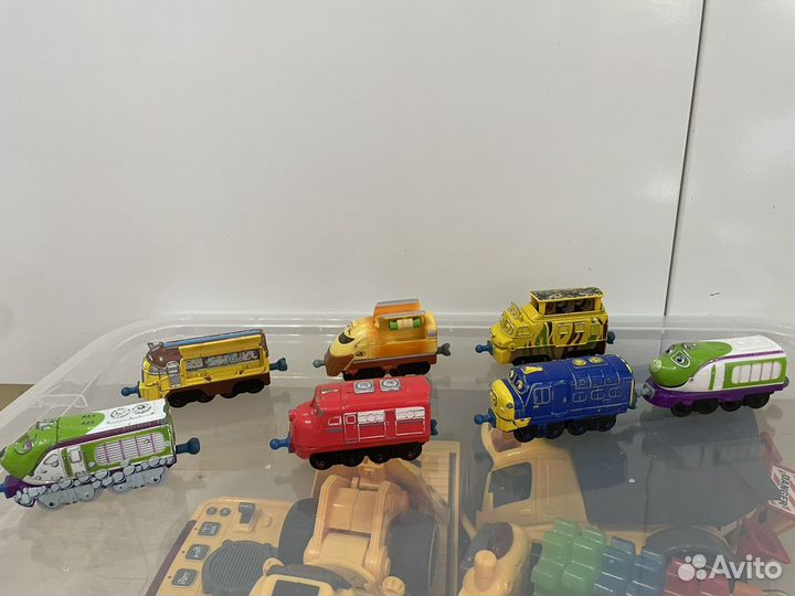 Кейс Chuggington чемодан-гараж