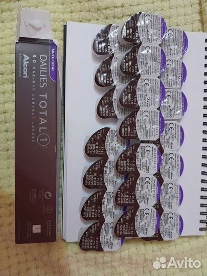 Линзы контактные однодневные