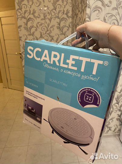 Робот-пылесос scarlett