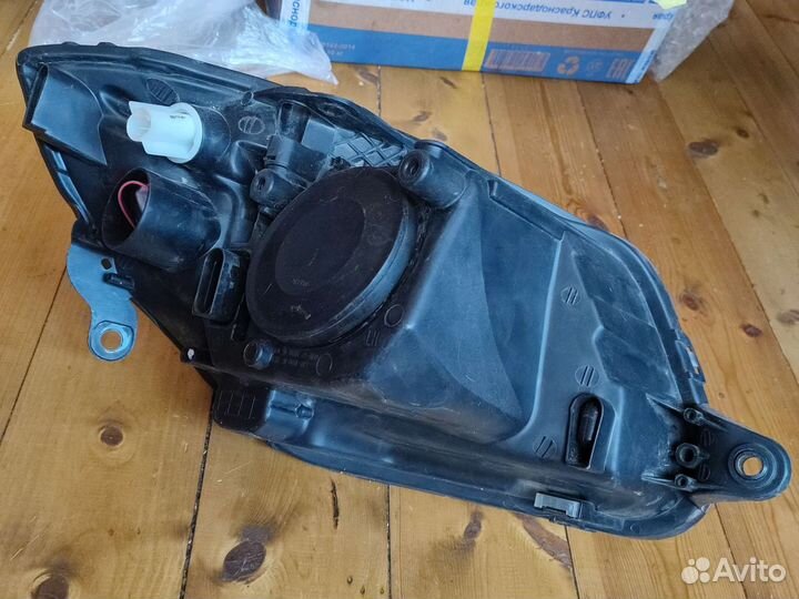 Фара левая skoda fabia 2