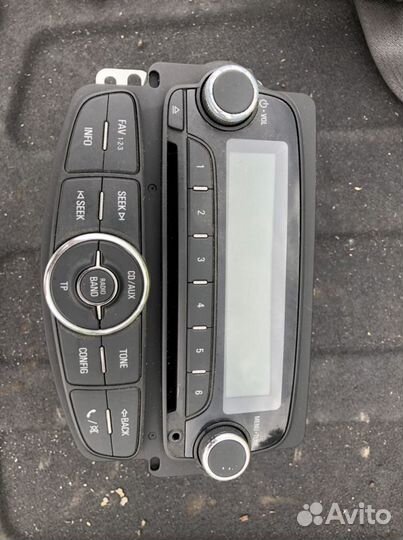 Магнитола шевроле авео т300