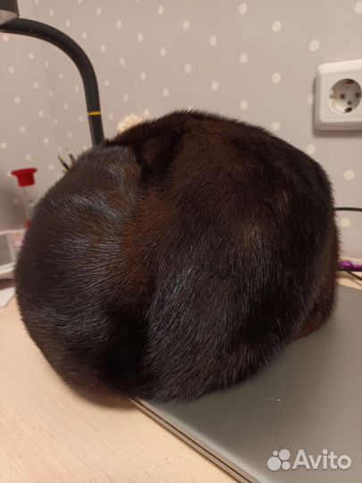Шапка норковая женская