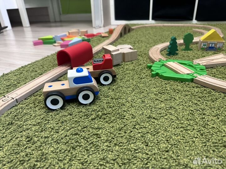 Игрушки железная Дорога IKEA Brio