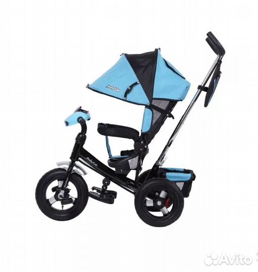Велосипед Moby Kids Air Car 12/10 Свет Музыка Blue