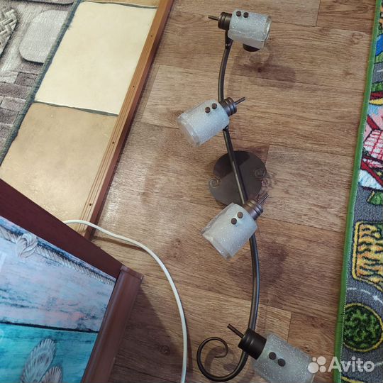 Люстра потолочная бу