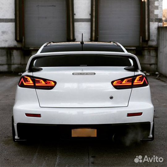 Тюнинг оптика задняя LED стопы Lancer X