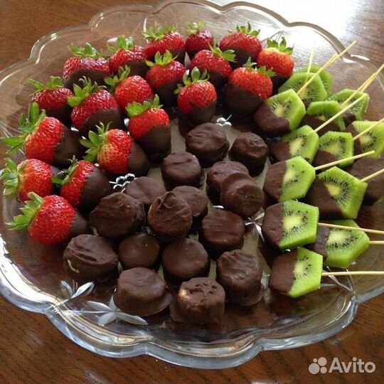 Набор для шоколадного фондю (шоколад в подарок)