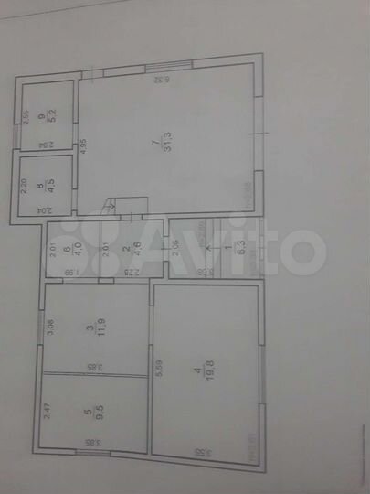 Дом 101,4 м² на участке 15 сот.