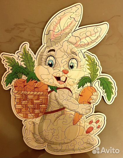 Деревянные пазлы