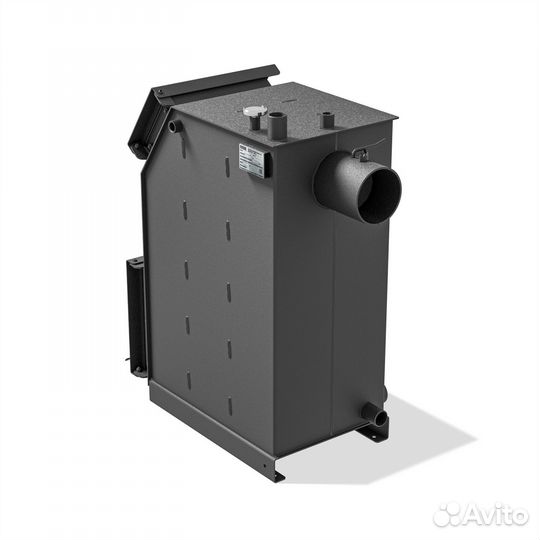 Твердотопливный котёл с увеличенной топкой