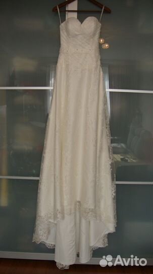 Свадебное платье нежное и красивое