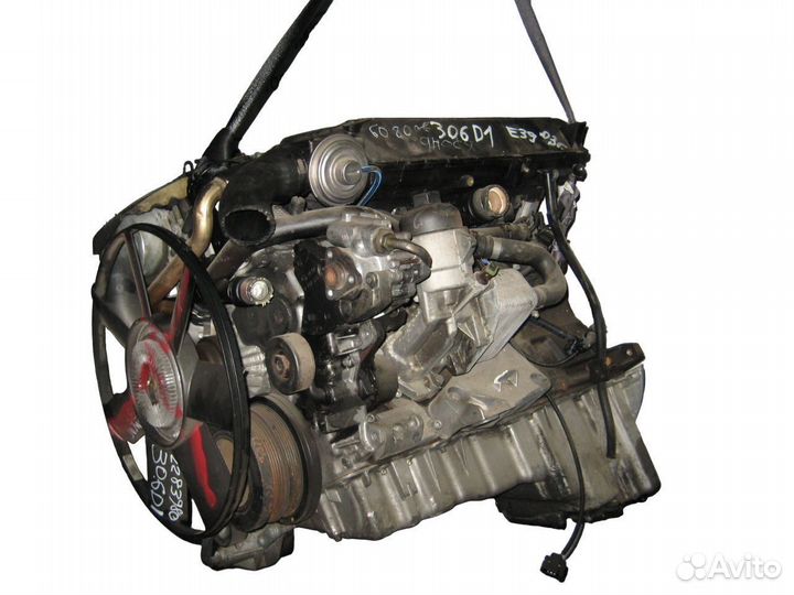 Двигатель M57 D30 306D1 3.0TDI для бмв Е46, Е39