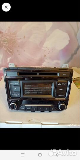 Штатная магнитола на hyundai creta