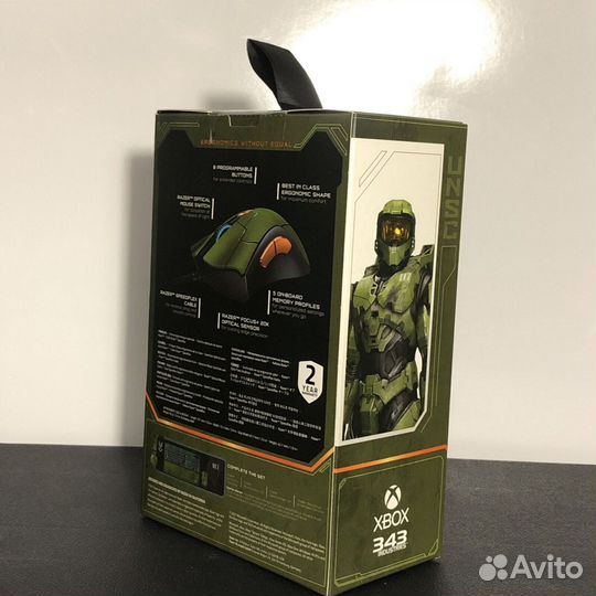 Игровая мышь Razer DeathAdder V2 halo Infinite