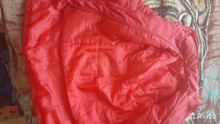 Куртка пальто демисезон зима 134