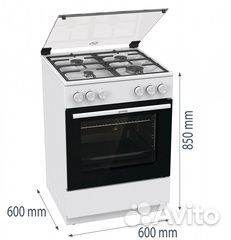 Газовая плита Gorenje GG6A11WF
