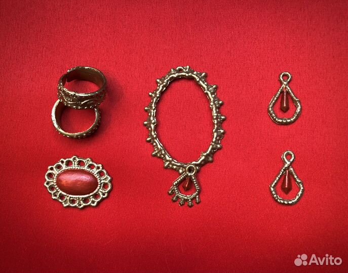 Комплект украшений. Ивановская кукла индианка