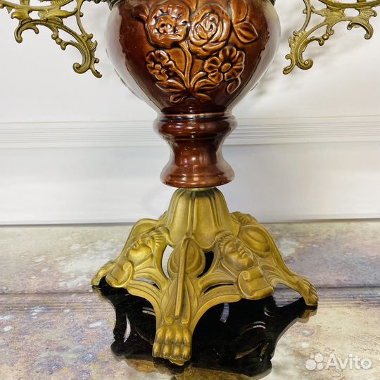 Лампа керосиновая антикварная