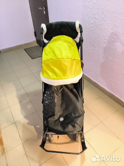 Санки коляска ника 7 5К