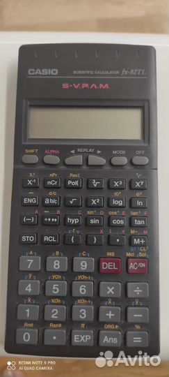 Инженерный калькулятор casio fx-82TL