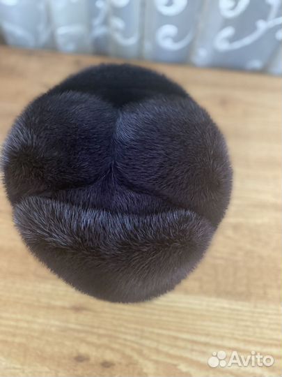 Норковая мужская шапка 58-59 р