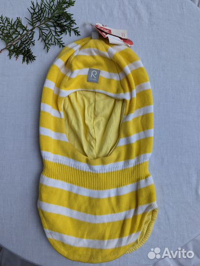 Новая шапка шлем reima рейма балаклава шерсть 52