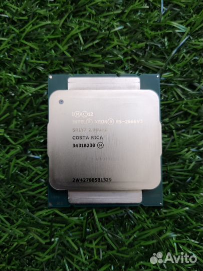 Процессор Xeon 2666v3 10 ядер 20 потоков LGA 2011