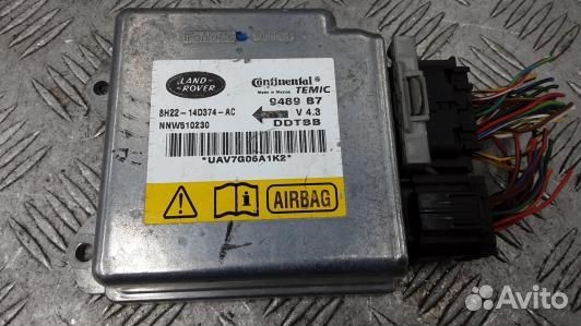Блок управления airbag land rover range rover spor