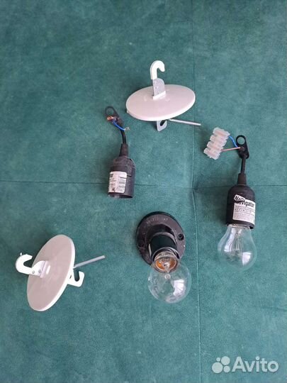 Светильник настенный,подвесы люстр,розетки