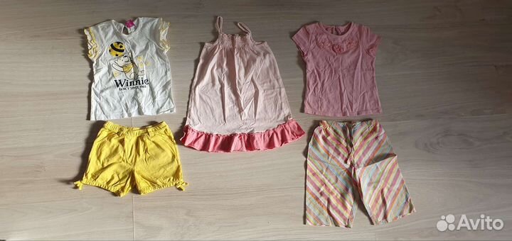 Детские вещи для девочки пакетом
