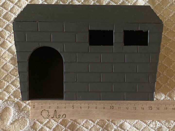 Домик,колесо и миска для хомяка