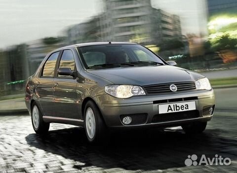 Радиатор охлаждения двигателя Fiat Albea