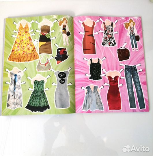 Бумажная кукла Flora Winx в Модном салоне